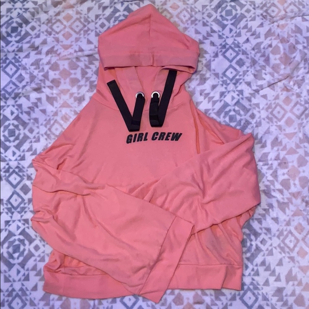 Cropped hoodie